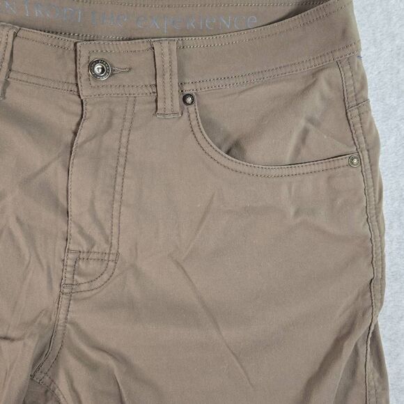 Prana Shorts 34 Shorts Stretch Zion 5 Pocket Standard 9" Inseam - Picture 2 of 13